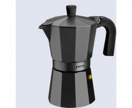 Кофеварка гейзерная на 3 чашки Black, Monix