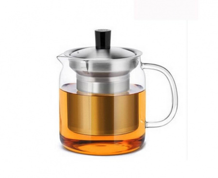 Заварочный чайник 500 мл, прозрачный, линия STAINLESS STEEL INFUSER, SAMADOYO