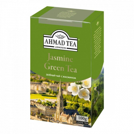 Чай Ahmad "Jasmine Green Tea", зеленый с жасмином, 100 гр