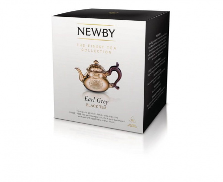 Чай черный с бергамотом Earl Grey, 15 пирамидок, Newby