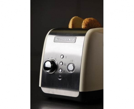 Тостер на 2 хлебца, кремовый, 5KMT221, KitchenAid