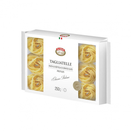 Макароны Aida "Tagliatelle", гнезда Тальятелле, 250 гр