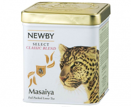 Чай черный Масайя WILD LIFE, ж/б 125 г, Newby