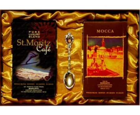 Подарочный набор кофе Мокка (молотый) + Санкт-Мориц (молотый), 2 х 250 г, Badilatti