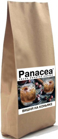 Кофе ароматизированный Panacea "Вишня на коньяке", в зернах, 250 гр