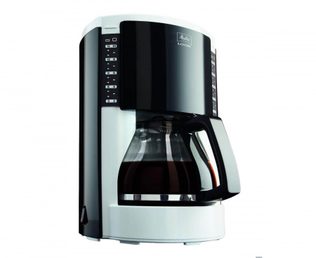 Кофеварка капельная Look III Basis, черно-белая, Melitta
