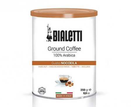 КОФЕ МОЛОТЫЙ GUSTO NOCCIOLA, Ж/Б 250 Г, BIALETTI
