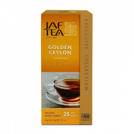 Чай Jaf Tea "Golden Ceylon", черный, 25 пакетиков