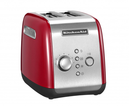 Тостер на 2 хлебца, красный, 5KMT221, KitchenAid