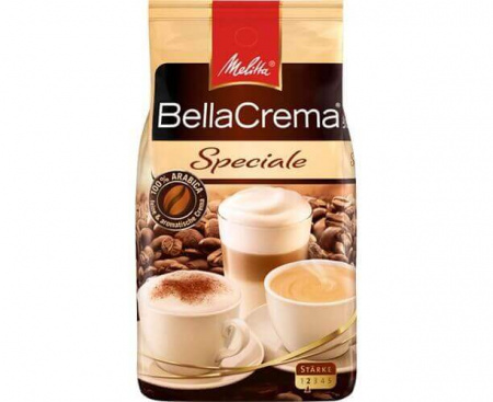 Кофе в зернах жареный BellaCrema Speciale, 1 кг, Melitta