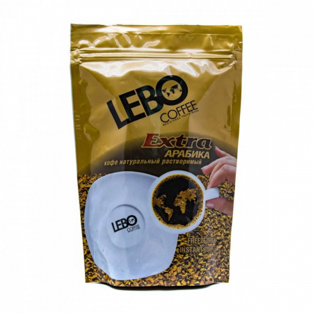 Кофе Lebo "Extra", растворимый , 100 гр, м/у