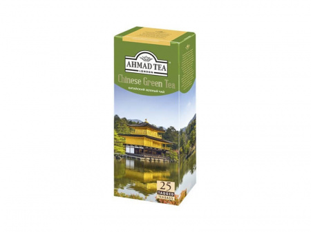 Чай Ahmad "Chinese Green Tea", зеленый, 25 пакетиков