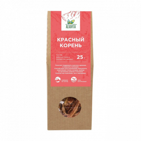 Травяной чай Алтайвита "Красный корень", 25 гр