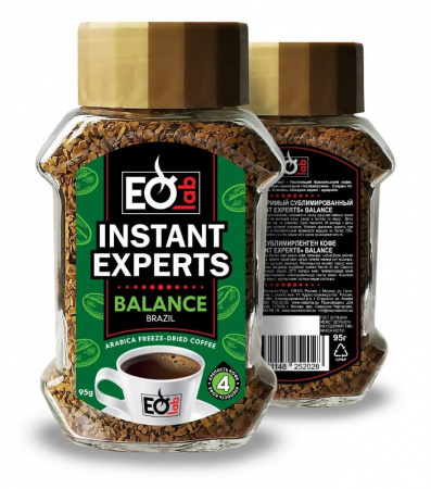 Кофе Espressolab "Instant Experts. Balance Brazil", растворимый,  95 гр