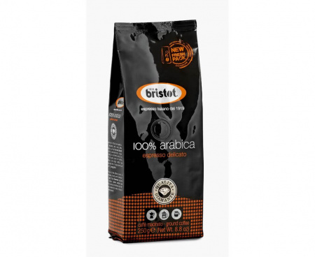 КОФЕ МОЛОТЫЙ ARABICA 100%, 250 Г, BRISTOT