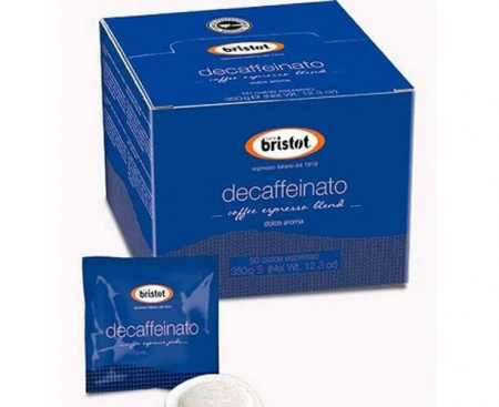 Кофе в чалдах Decaffeinato, 7гх50 шт., Bristot