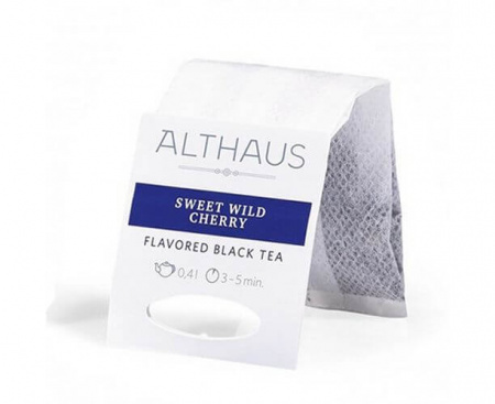 Чай черный для чайника Sweet Wild Cherry (Сладкая Дикая Вишня), 20 пак., Grand Packs, ALTHAUS