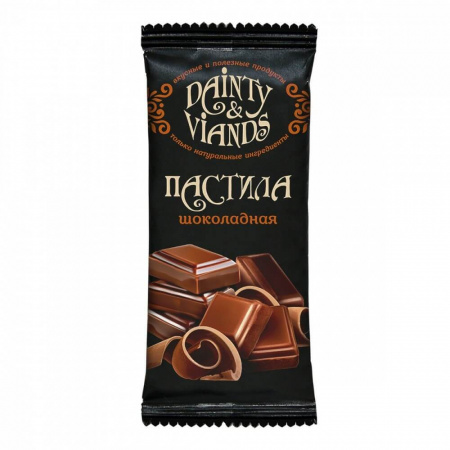 Батончик Dainty & Viands "Пастила шоколадная", 40 гр