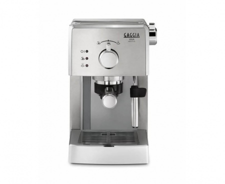 Кофеварка рожковая Viva Prestige, серебристая, алюминий/пластик, Gaggia