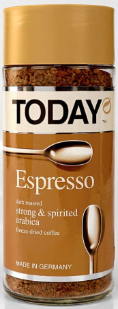 Кофе Today "Espresso", растворимый, 95 гр