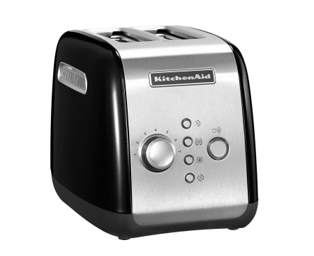 Тостер на 2 хлебца, черный, 5KMT221, KitchenAid