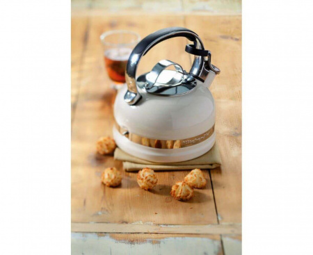 Чайник для плиты 1.89 л, кремовый, KTEN20SBAC, KitchenAid