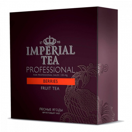 Чай Imperial Tea Professional "Лесная ягоды", черный с добавками, 20 сашетов