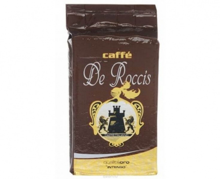 КОФЕ МОЛОТЫЙ ORO INTENSO, ВАК.УП. 250 Г, DE ROCCIS