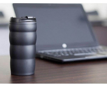 Термокружка Hario V60 “UCHI MUG”, черная, 350 мл, Hario