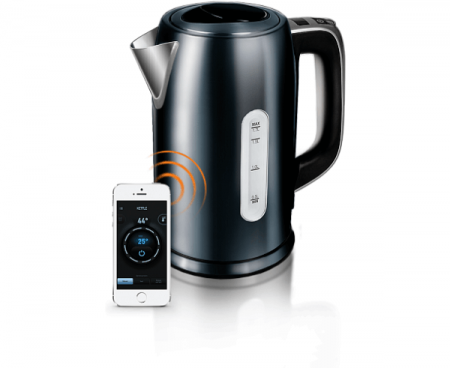 Умный чайник SkyKettle M171S, 1.7 л, черный, нержавеющая сталь, REDMOND