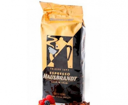 Кофе в зернах Espresso Hausbrandt, в/у 0.5 кг, Hausbrandt