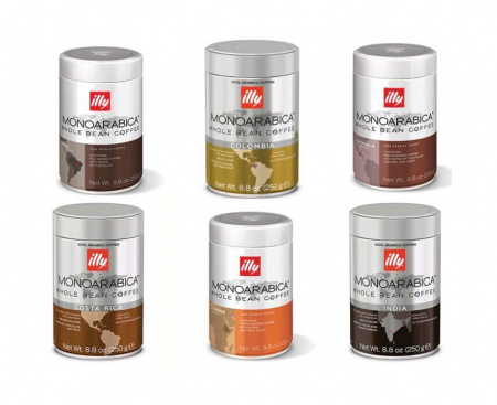 Кофе в зернах МОНОАРАБИКА - Колумбия, 250 г, Illy