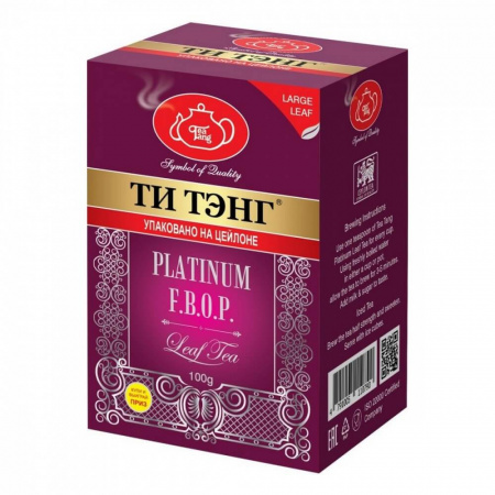 Чай Ти Тэнг "Платинум", черный листовой, 100 гр