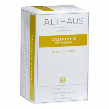 Чай Althaus "Chamomile Meadow", травяной, 20 пакетиков