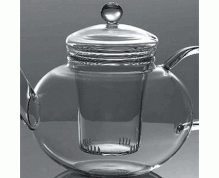 Фильтр для чайника, D6 см, H10 см, B8.2 см, прозрачный, стекло, Trendglas
