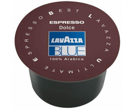 Кофе молотый в капсулах BLUE Espresso Dolce, Lavazza