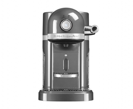 Кофеварка капсульная Artisan Nespresso и Aeroccino, серебряный медальон, 5KES0504EMS, KitchenAid