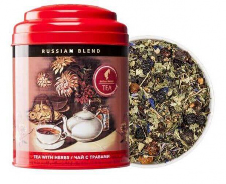 Чай с травами Russian Blend / Русский бленд, листовой, банка 100 г, Julius Meinl