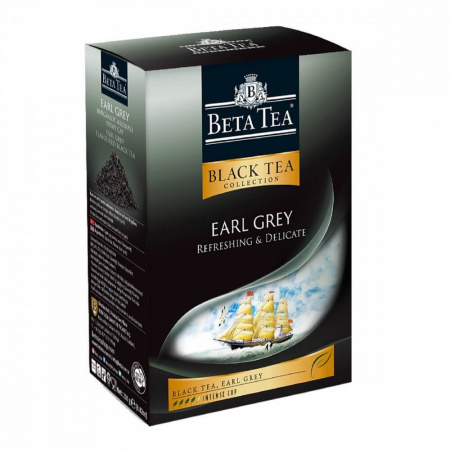 Чай Beta Tea "Бергамот", чёрный с бергамотом, 100 гр