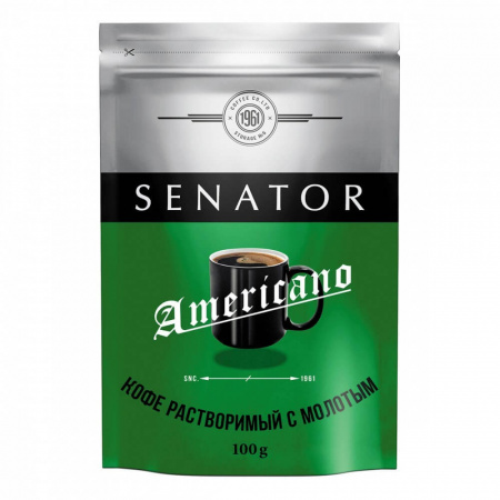 Кофе Senator "Americano", растворимый, 100 гр