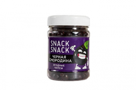 Сублимированная Черная смородина SNACK SNACK, 33 гр