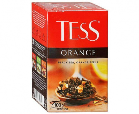 Чай черный Orange, 100 г, Tess