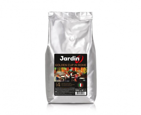 Кофе в зернах Golden cup in Rome, 1 кг, Jardin