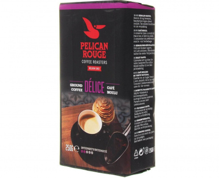 КОФЕ МОЛОТЫЙ DELICE, 250 Г, PELICAN ROUGE