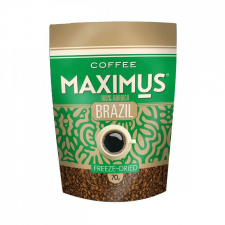 Кофе Maximus "Brazil", растворимый, 70 гр