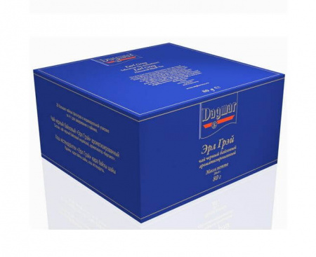 Чай черный пакетированный для чайника Эрл Грей, 20х4 г, Dagmar