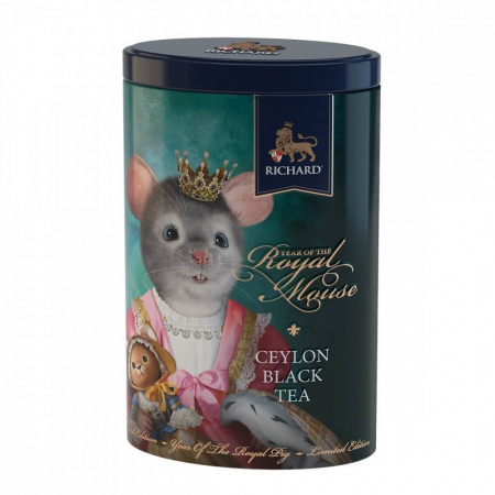 Чай Richard "Year of the royal mouse", черный, листовой, 80 гр