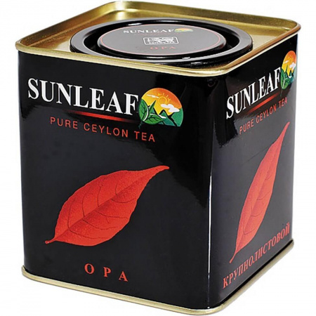 Чай Sunleaf "Оранж Opa", чёрный крупнолистовой, 150 гр