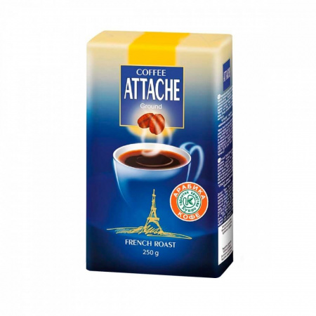 Кофе Attache "Французская обжарка", молотый, 250 гр