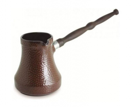 Керамическая турка Ibriks Hammered, 500 мл, шоколад, Ceraflame